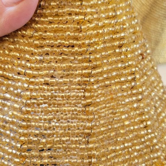 NWT Modern RUSTIC FARMHOUSE hand-beaded 5" shade - Picture 4 of 7